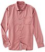 Color:Cherry Stone - Image 1 - Big & Tall Tahitian Twilly Long-Sleeve Woven Shirt