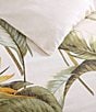 Color:Ivory Cream - Image 6 - Birds Of Paradise Cotton Comforter & Sham Bonus Set