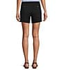 Tommy Bahama Boracay 5#double; Mid Rise Shorts, Color:Black - Image 2