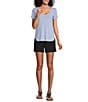 Tommy Bahama Boracay 5#double; Mid Rise Shorts, Color:Black - Image 3