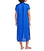 Tommy Bahama Calypso Button Front Duster Swim Cover-Up, Color:Beach Glass Blue - Image 2