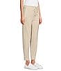 Color:Bedouin Sand - Image 3 - Captiva Isles Hybrid Twill French Terry Straight-Leg Pocketed Coordinating Drawstring Joggers