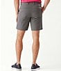 Color:Fog Grey - Image 2 - Chip Shot 8#double; Inseam Stretch Shorts
