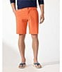 Tommy Bahama IslandZone Chip Shot Flat Front Stretch 10#double; Inseam Shorts, Color:Daytona Peach - Image 1