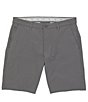 Color:Fog Grey - Image 1 - IslandZone Chip Shot Stretch 10#double; Inseam Flat-Front Shorts