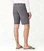 Tommy Bahama IslandZone Chip Shot Flat Front Stretch 10#double; Inseam Shorts, Color:Fog Grey - Image 2