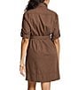 Tommy Bahama Coastal Twill Short Sleeve Button Front Shirt Dress - Image 2