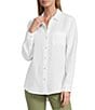Tommy Bahama Coastalina Linen Relaxed Button Front Top - Image 5