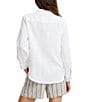 Tommy Bahama Coastalina Linen Relaxed Button Front Top - Image 6