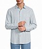 Tommy Bahama Coastline Cord Montecito Stripe Long Sleeve Woven Shirt - Image 1