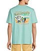 Color:Blue Swell - Image 1 - Collecting Sand Dollars Short Sleeve T-Shirt