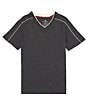 Color:Black Heather - Image 1 - Core Short Sleeve Sleep T-Shirt