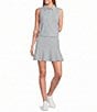Tommy Bahama Costa Wave Flounce IslandZone® Seersucker Skort - Image 3