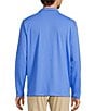 Tommy Bahama Costa Wave Half-Zip Pullover, Color:Medium Blueberry - Image 2