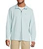 Tommy Bahama Costa Wave Half-Zip Pullover, Color:Starlight Blue - Image 1