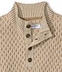 Tommy Bahama Cross Cable Button Neck Pullover - Image 2