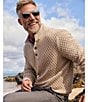 Tommy Bahama Cross Cable Button Neck Pullover - Image 3