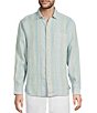 Tommy Bahama Delgada Stripe Long Sleeve Woven Shirt - Image 1