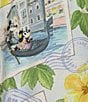 Color:Continental - Image 5 - Disney Postcard To Paradise Short Sleeve Woven Camp Shirt