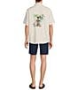 Color:Continental - Image 3 - Disney Take The Scenic Route Short Sleeve Dobby Shirt