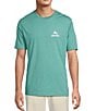 Tommy Bahama Dock It To Me Short Sleeve T-Shirt, Color:Bristol Blue Heather - Image 2