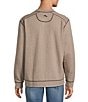 Tommy Bahama Double Down Flip Abaco Pullover, Color:Medium Khaki - Image 2