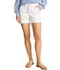 Tommy Bahama Ella Flat Front Stretch Denim Shorts - Image 1