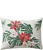 Tommy Bahama Festive Palms Felt Breakfast Throw Pillow - Image 1