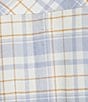 Tommy Bahama Flannel Coast Long Sleeve Button Front Flannel Shirt, Color:Coconut - Image 4