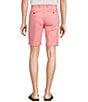 Color:Shellrossa - Image 2 - Flat Front Straight Fit Stretch Sateen 10#double; Inseam Boracay Shorts