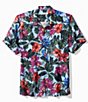 Color:Aqua Ice - Image 1 - Garden Of Hope And Courage Short Sleeve Woven Shirt