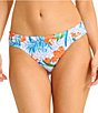 Tommy Bahama Goa Tropical Side Shirring Hipster Swim Bottom - Image 1