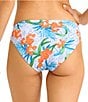 Tommy Bahama Goa Tropical Side Shirring Hipster Swim Bottom - Image 2