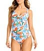 Tommy Bahama Goa Tropical Side Shirring Hipster Swim Bottom - Image 3