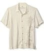 Tommy Bahama Golden Palms Short Sleeve Woven Shirt, Color:Continental - Image 1