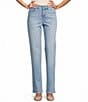 Tommy Bahama High Rise Straight Leg Denim Jeans, Color:Castaway Wash - Image 1