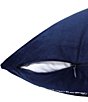 Tommy Bahama Holiday Retriever Blue Felt Decorative Throw Pillow - Image 3