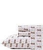 Tommy Bahama Holiday Wrapped Up Washed Cotton Percale Sheet Set - Image 2