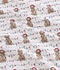 Tommy Bahama Holiday Wrapped Up Washed Cotton Percale Sheet Set - Image 5