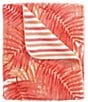 Tommy Bahama Hot Tropics Flannel Reversible Throw Blanket - Image 1