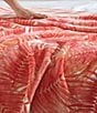Tommy Bahama Hot Tropics Flannel Reversible Throw Blanket - Image 2