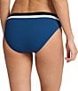 Tommy Bahama Island Cays Color Block Hipster Swim Bottom, Color:Light Indigo Tide - Image 2