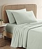 Tommy Bahama Island Cays Pinstripe Cotton Percale Sheet Set, Color:Green - Image 1