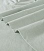 Tommy Bahama Island Cays Pinstripe Cotton Percale Sheet Set, Color:Green - Image 4
