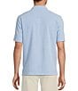 Tommy Bahama IslandZone Bahama Coast Scala Stripe Short Sleeve Polo Shirt, Color:Steel Blue - Image 2