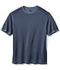 Color:Ocean Deep - Image 1 - IslandZone Flip Sky Reversible Short-Sleeve T-Shirt