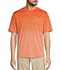 Color:Curuba - Image 1 - IslandZone® Short Sleeve Ombre Oasis T-Shirt