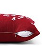 Tommy Bahama Jolly Stripe Holiday Cotton Canvas Decorative Pillow - Image 3
