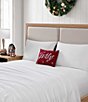 Tommy Bahama Jolly Stripe Holiday Cotton Canvas Decorative Pillow - Image 4