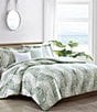 Color:Jasmine Green - Image 1 - Kauai Green Comforter & Bonus Set